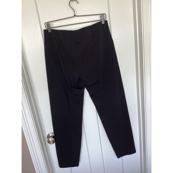 Eileen Fisher Women's Pull on Stretch Straight Leg Ankle Pants Black Size Small - Picture 4 of 9